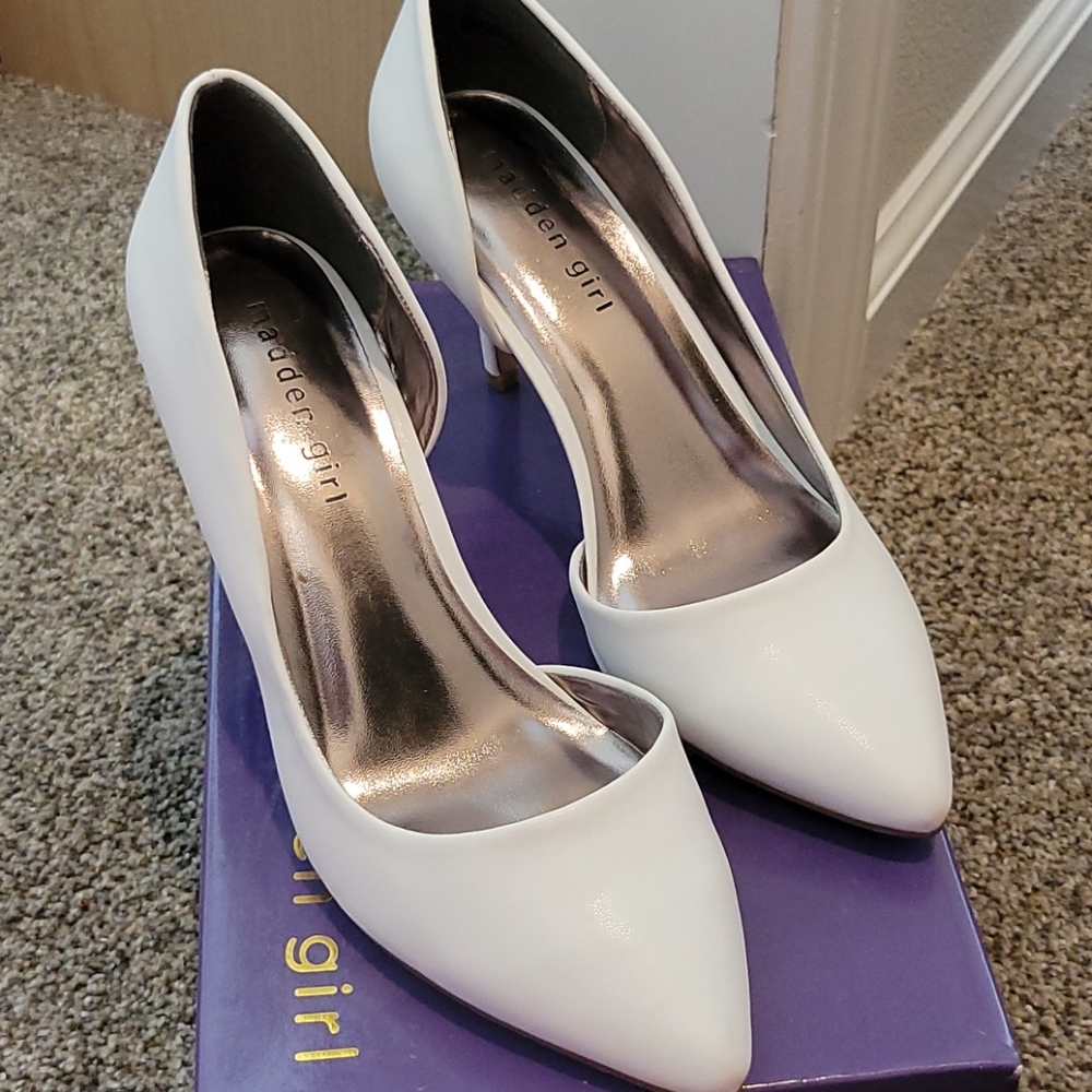 White heels